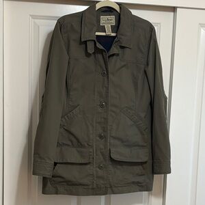 L.L. Bean Women's Khaki Utility Jacket